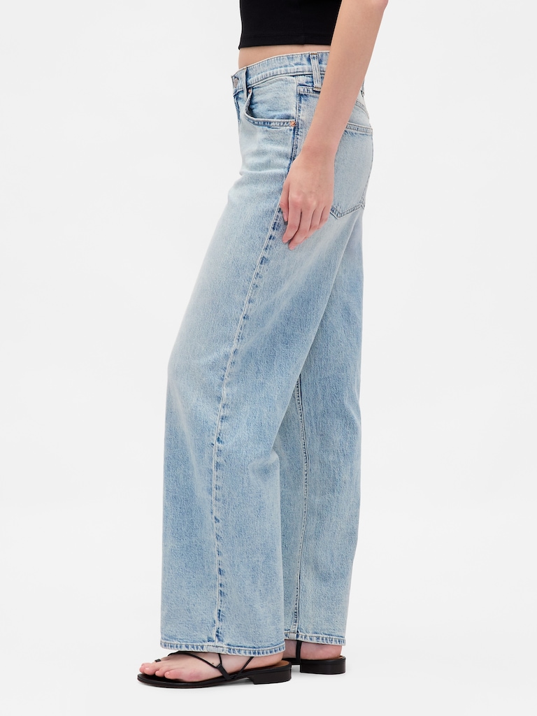 Low Rise '90s Loose Jeans