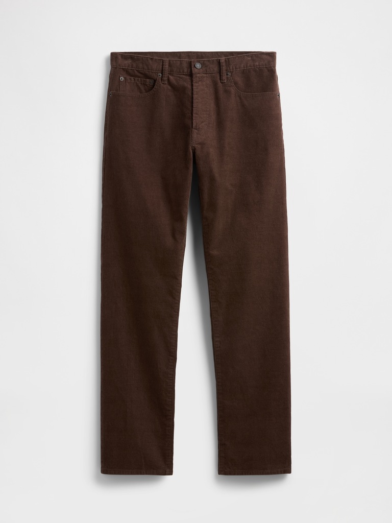 Straight Corduroy Pants