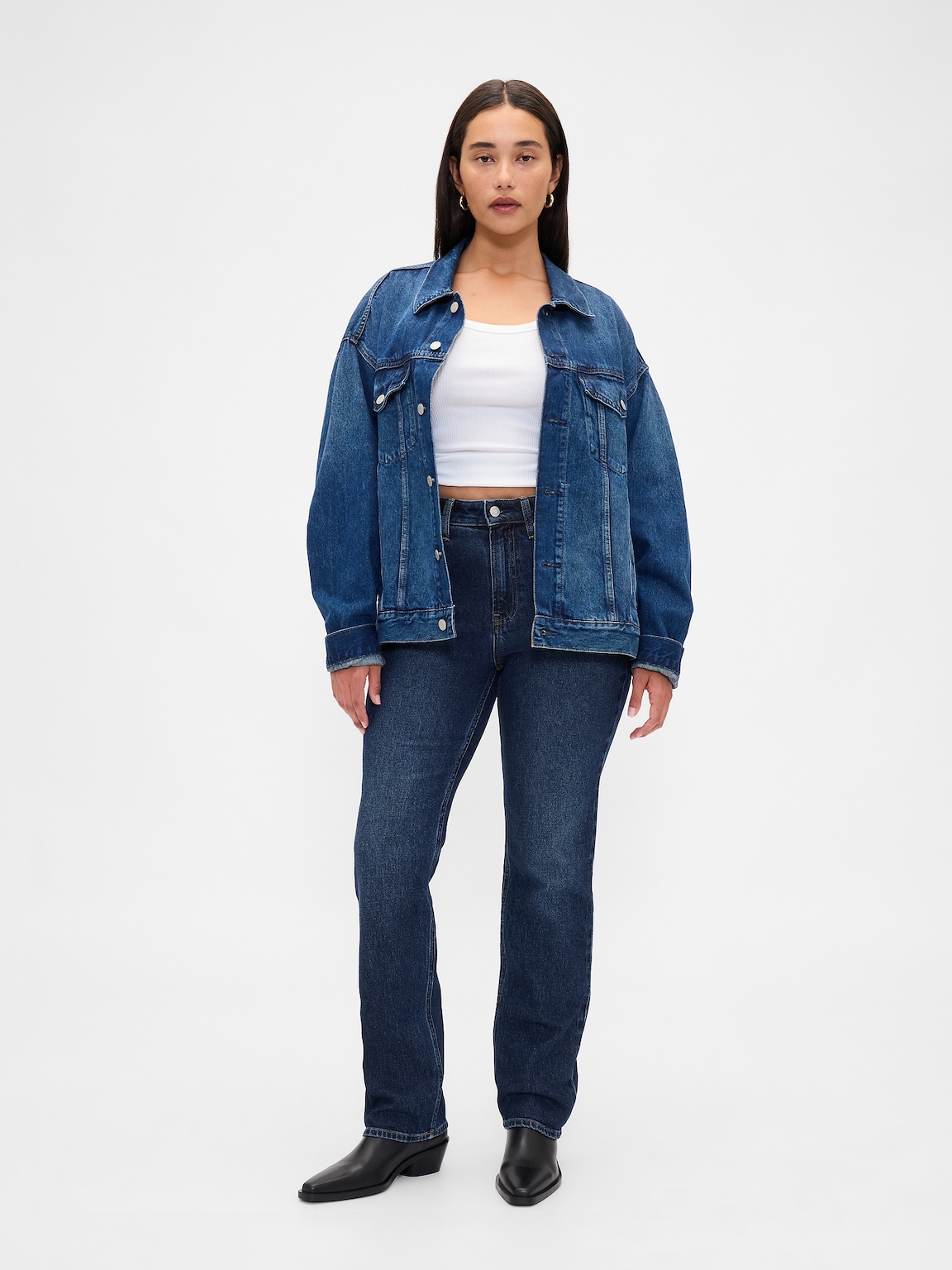 Curvy High Rise '90s Slim Straight Jeans