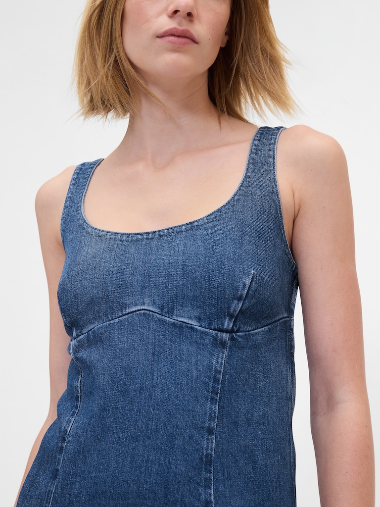 Denim Midi Dress