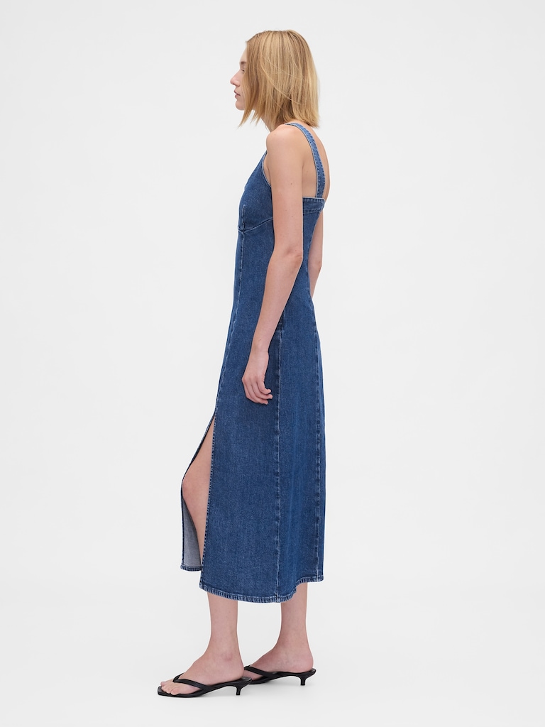 Denim Midi Dress