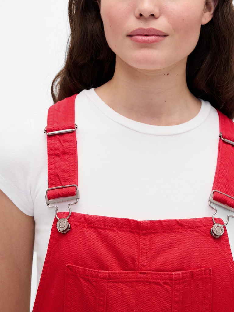 UltraSoft Denim Shortalls