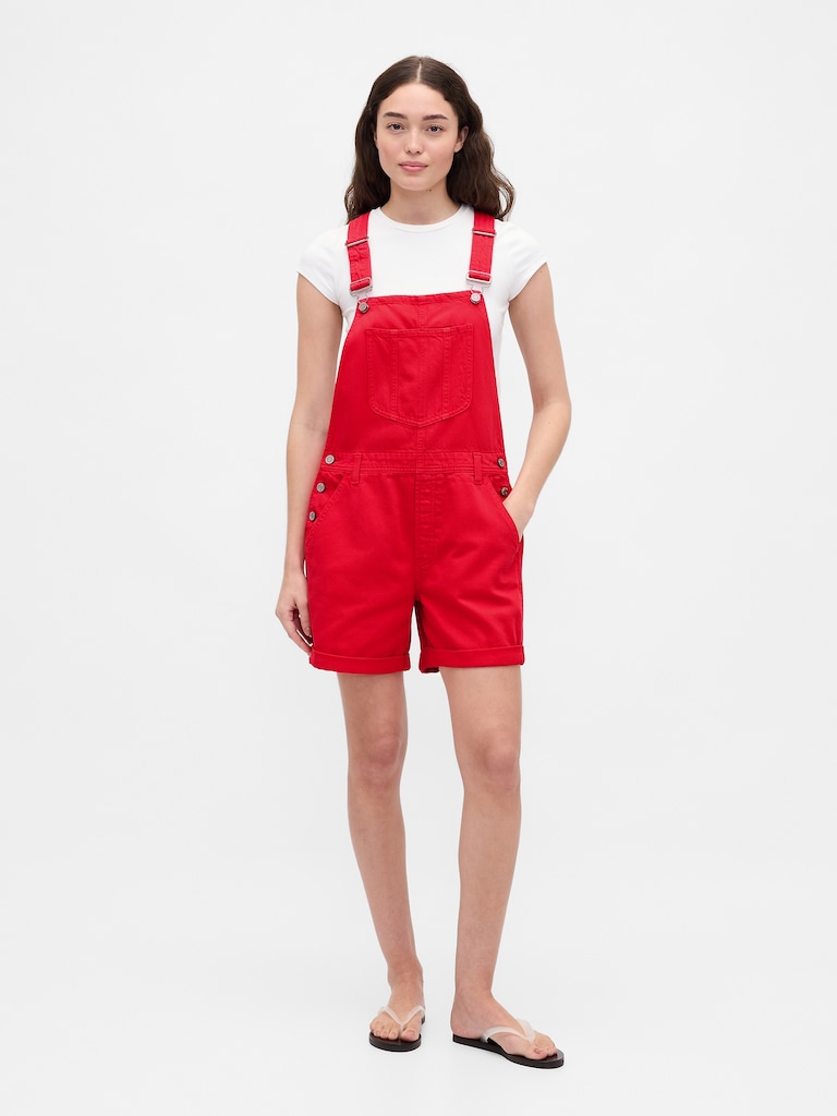 UltraSoft Denim Shortalls