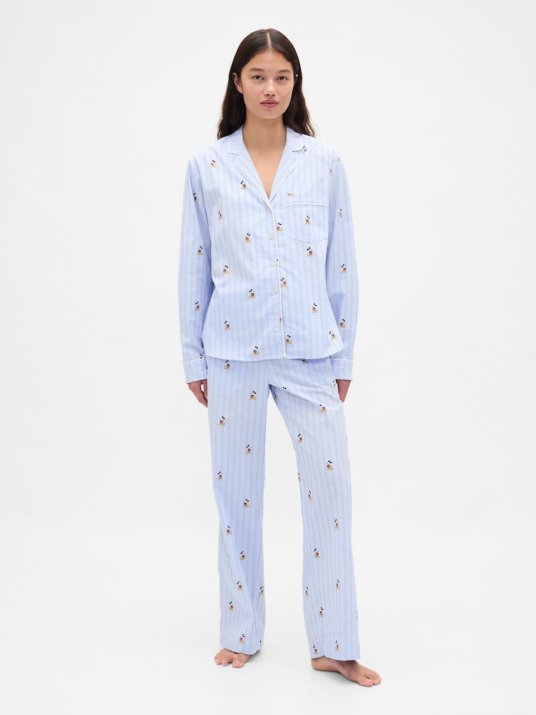 Gap × Disney Poplin PJ Shirt