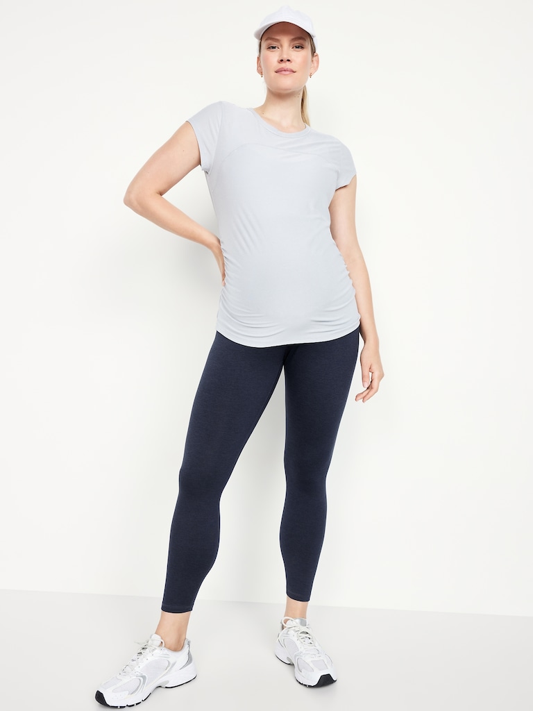 Maternity Full-Panel CloudComfy 7/8 Leggings