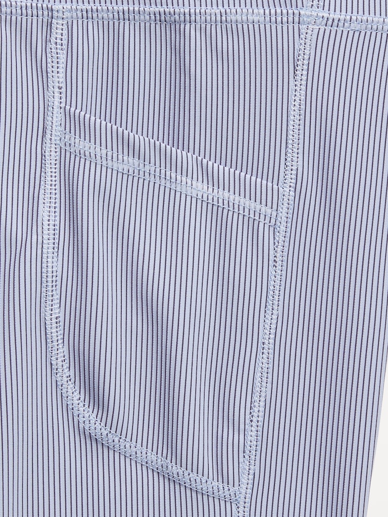 High-Waisted PowerSoft Ribbed Performance 7/8 Leggings for Girls