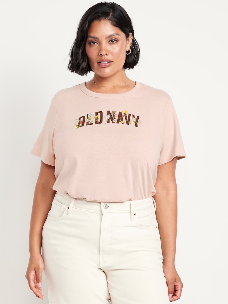 EveryWear Crew-Neck Logo-Graphic T-Shirt