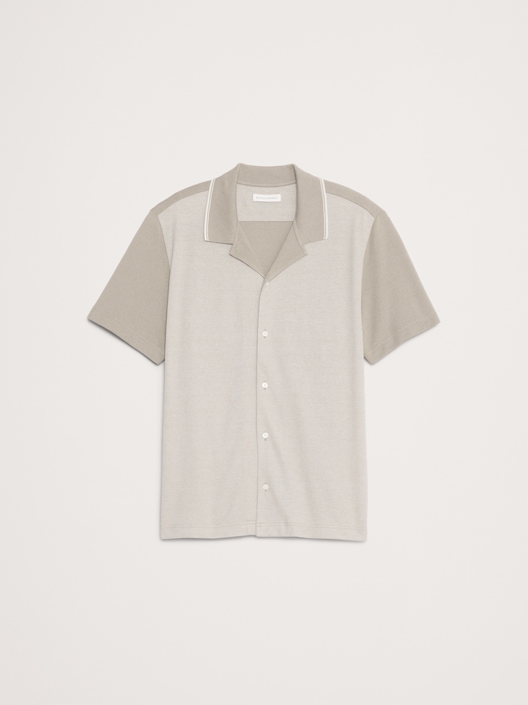 Luxury-Touch Pique Resort Shirt