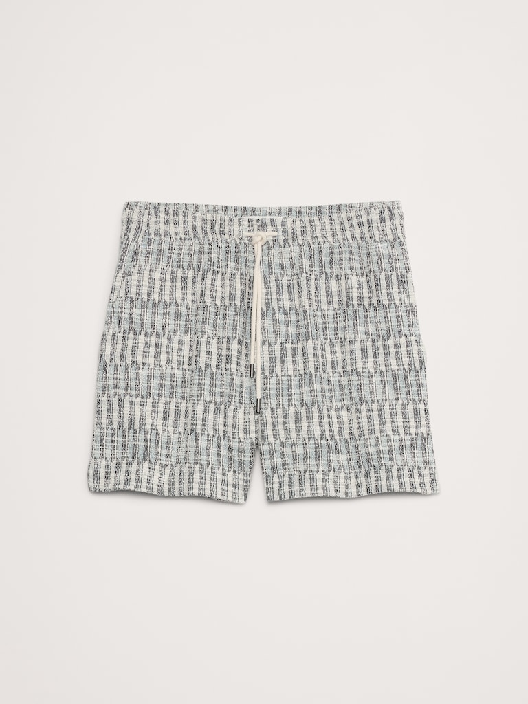 5" Jacquard Knit Pull-On Short