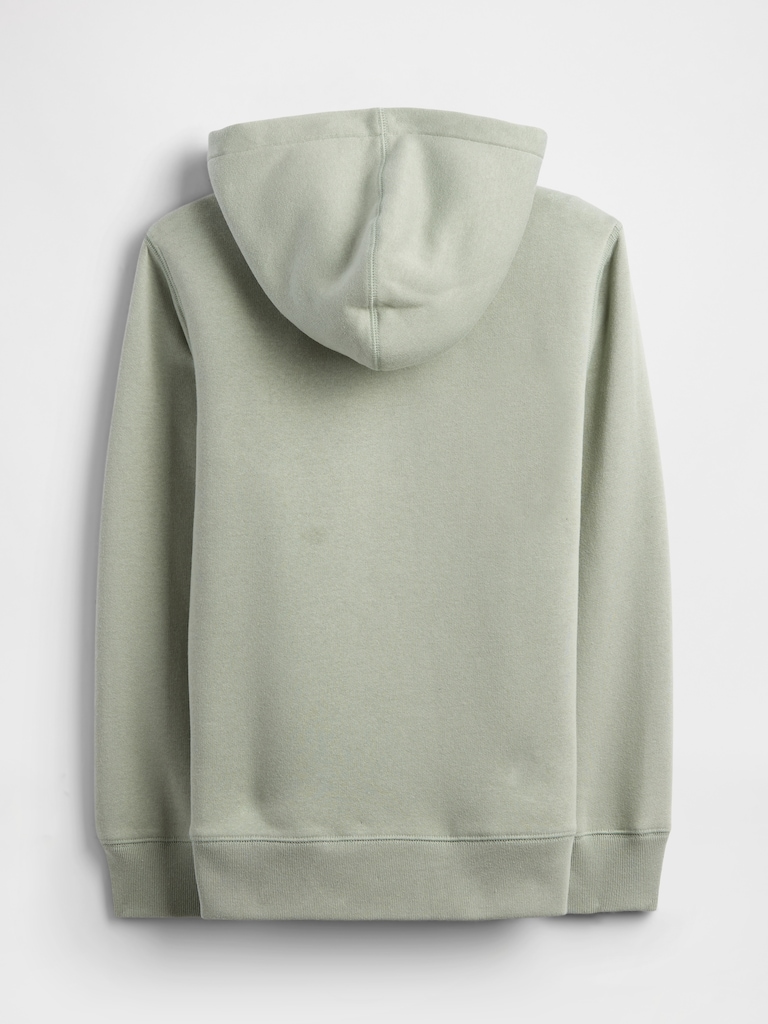 Kids Gap Logo Sherpa Zip Hoodie