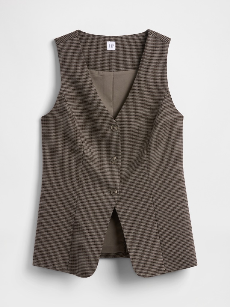 Recycled Longline Vest