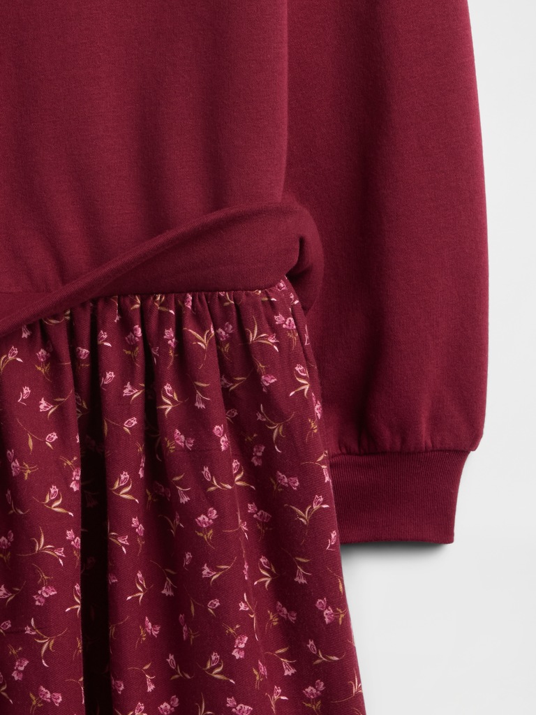 Kids Oversized Sweatshirt Dress