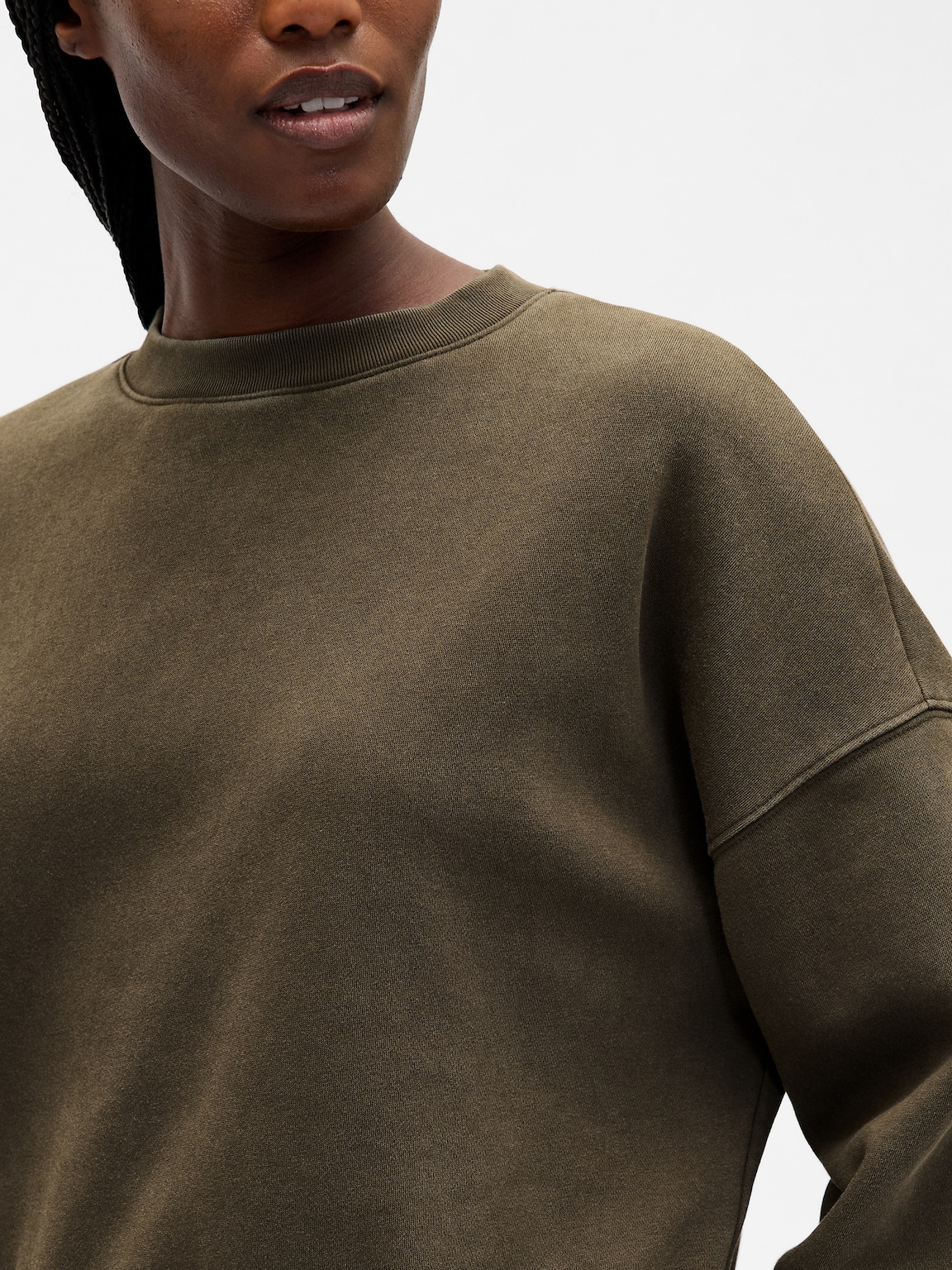 VintageSoft Wedge Crewneck Sweatshirt