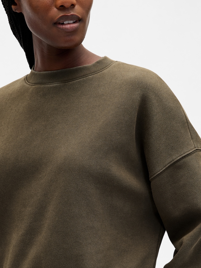 VintageSoft Wedge Crewneck Sweatshirt