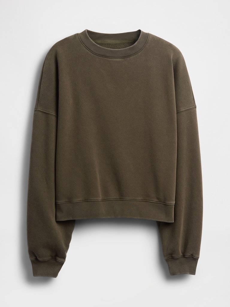 VintageSoft Wedge Crewneck Sweatshirt