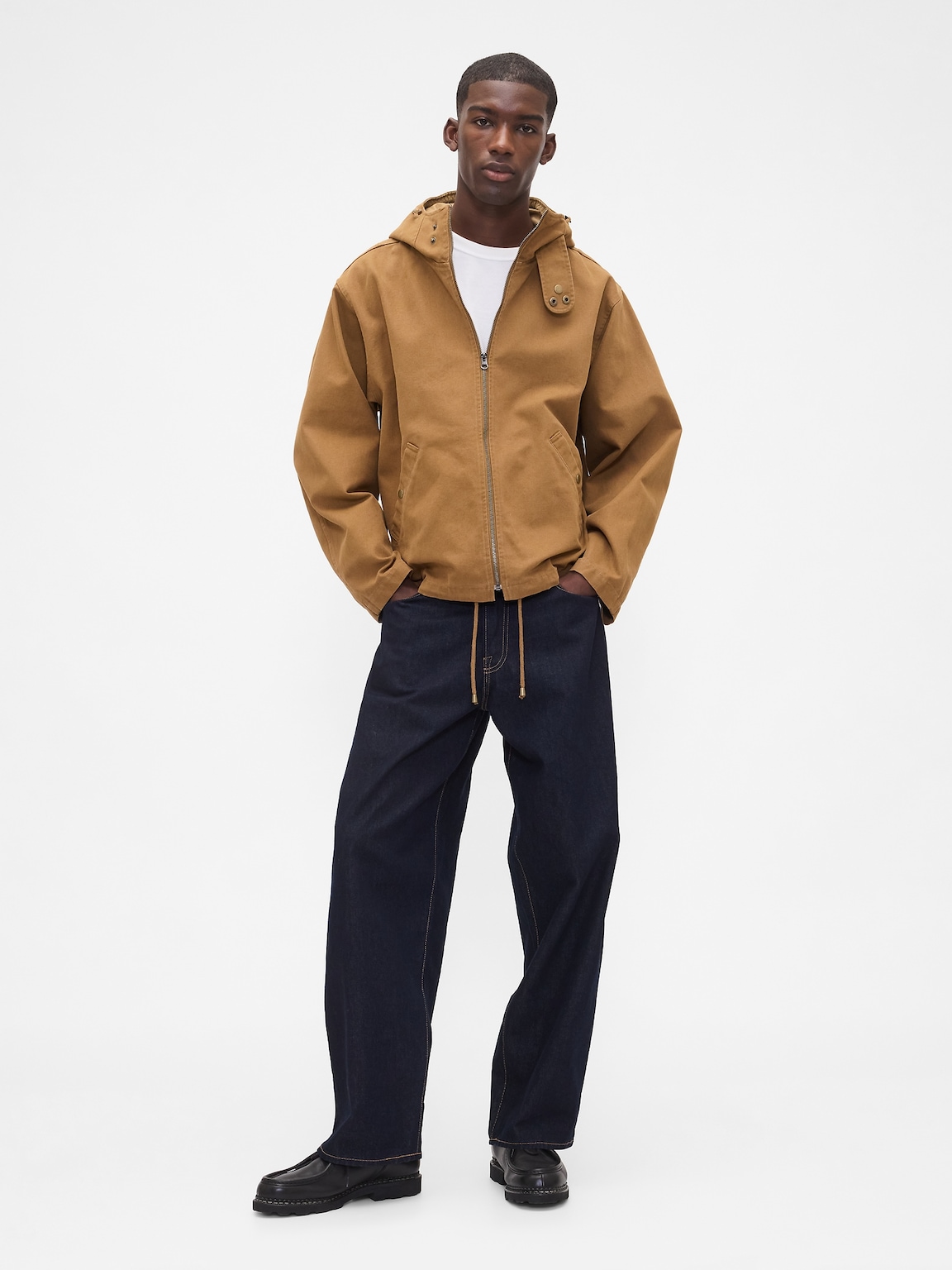 Canvas Hooded Jacket