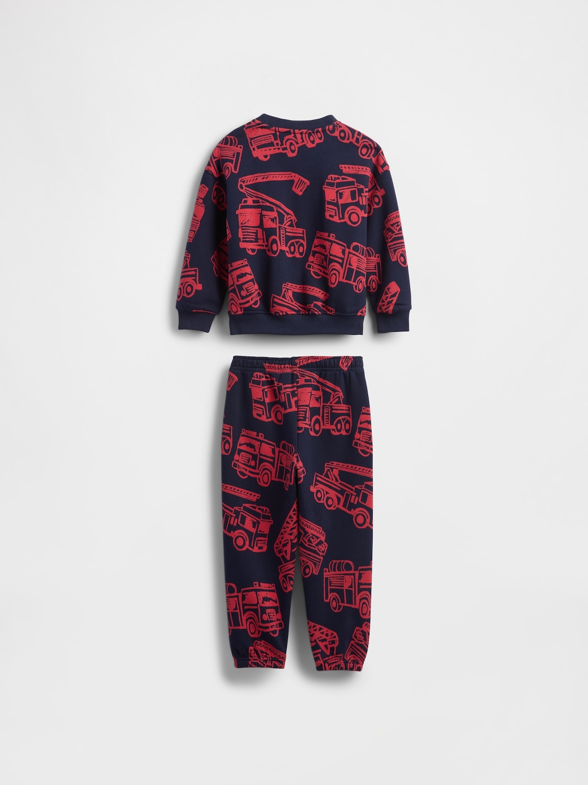 Baby & Toddler VintageSoft Firetruck Sweat Set