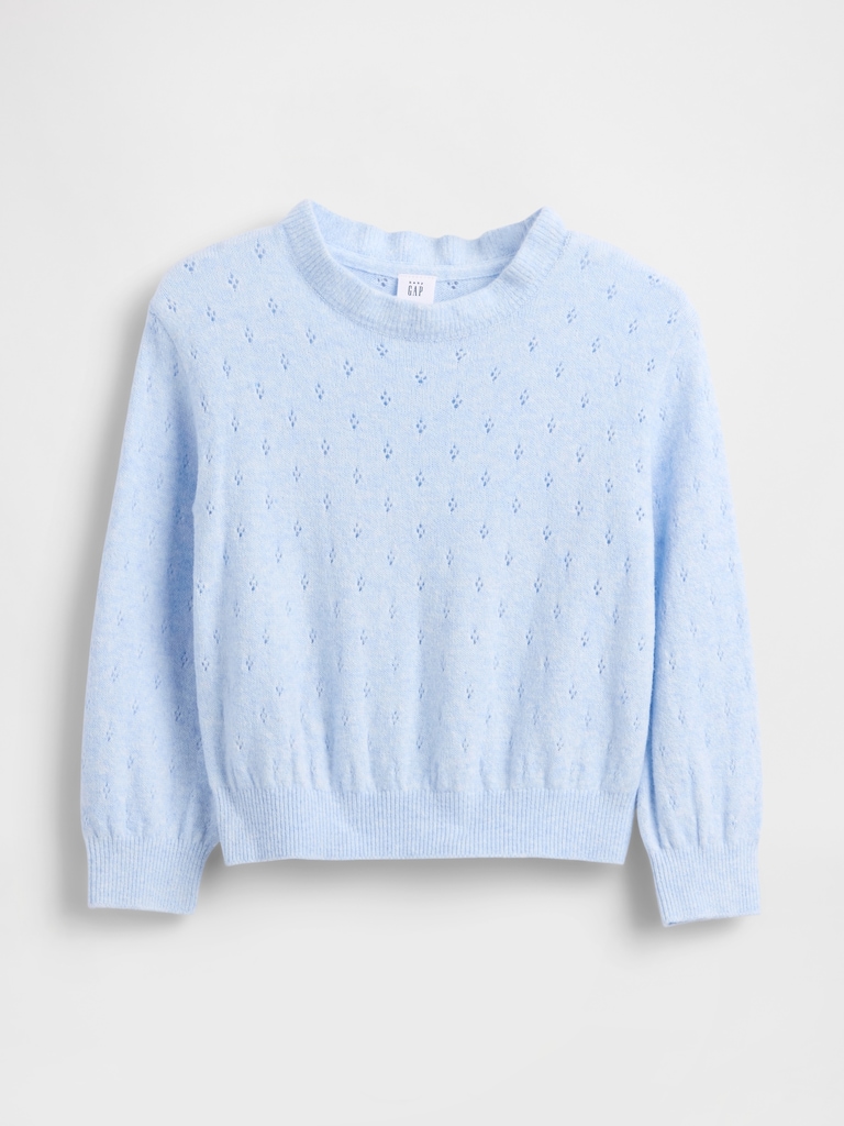 Baby & Toddler CashSoft Pointelle Sweater