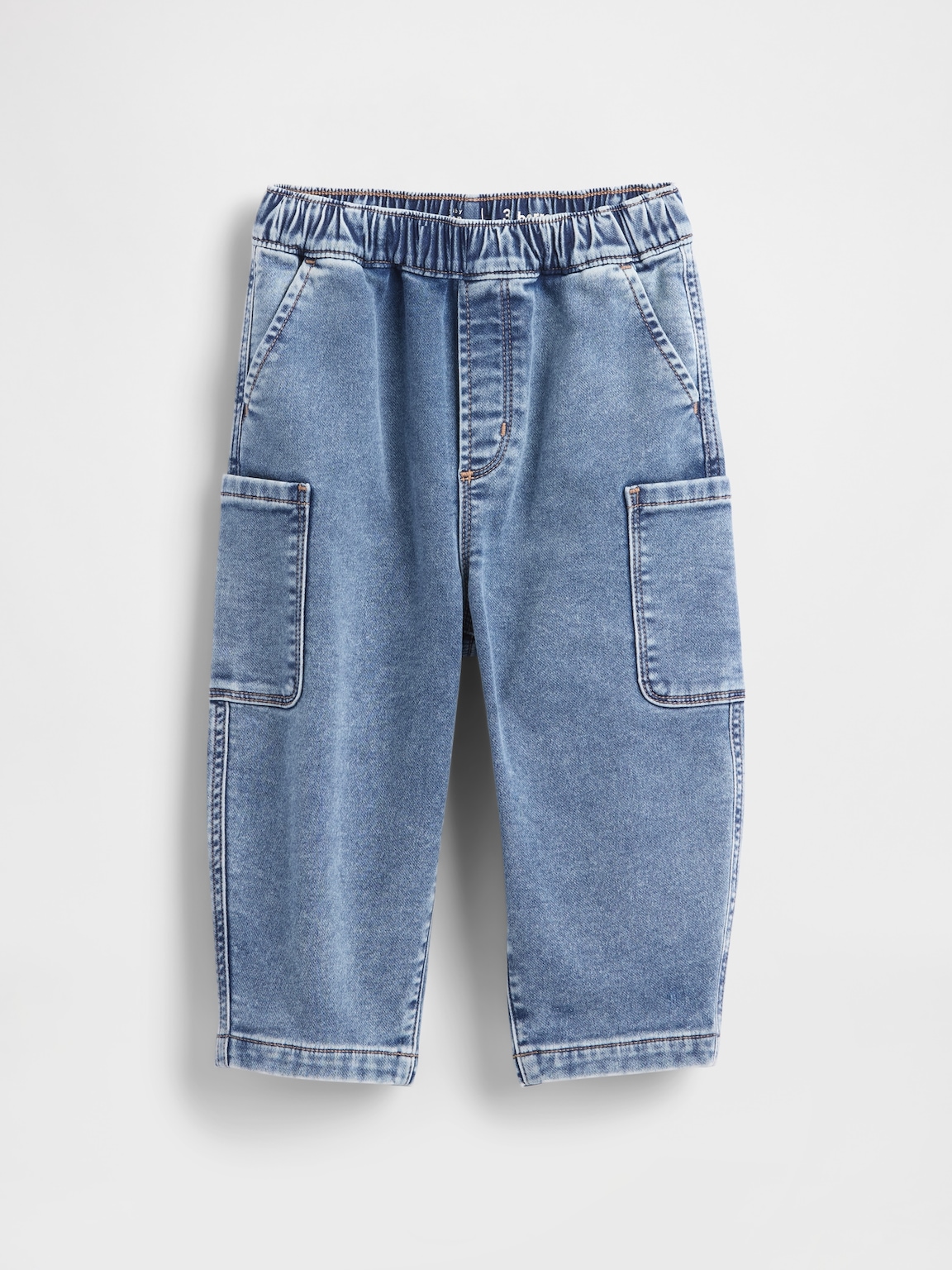 Baby & Toddler Knit Barrel Jeans