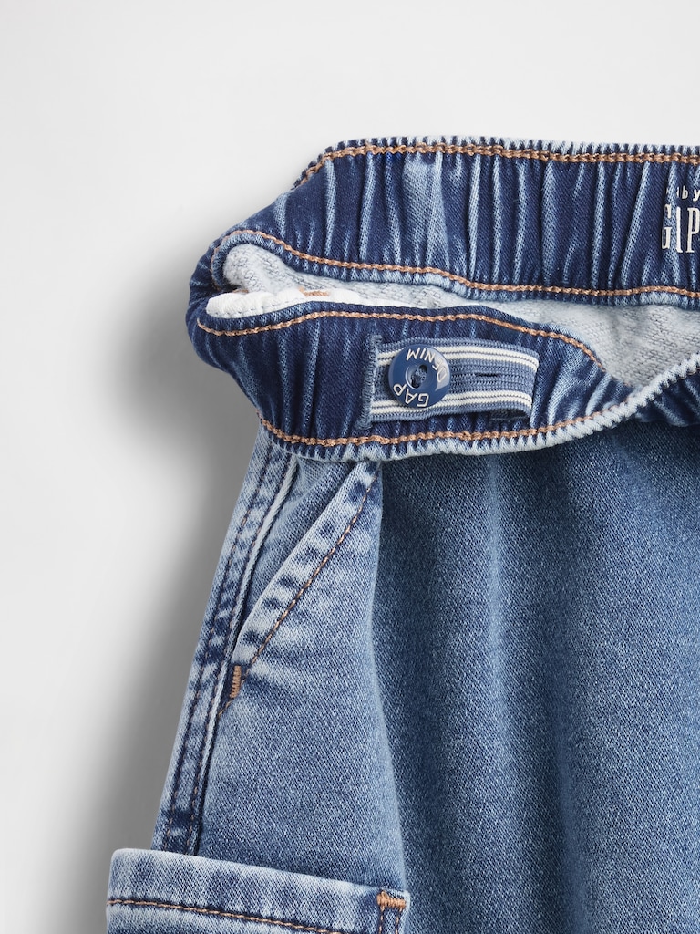 Baby & Toddler Knit Barrel Jeans
