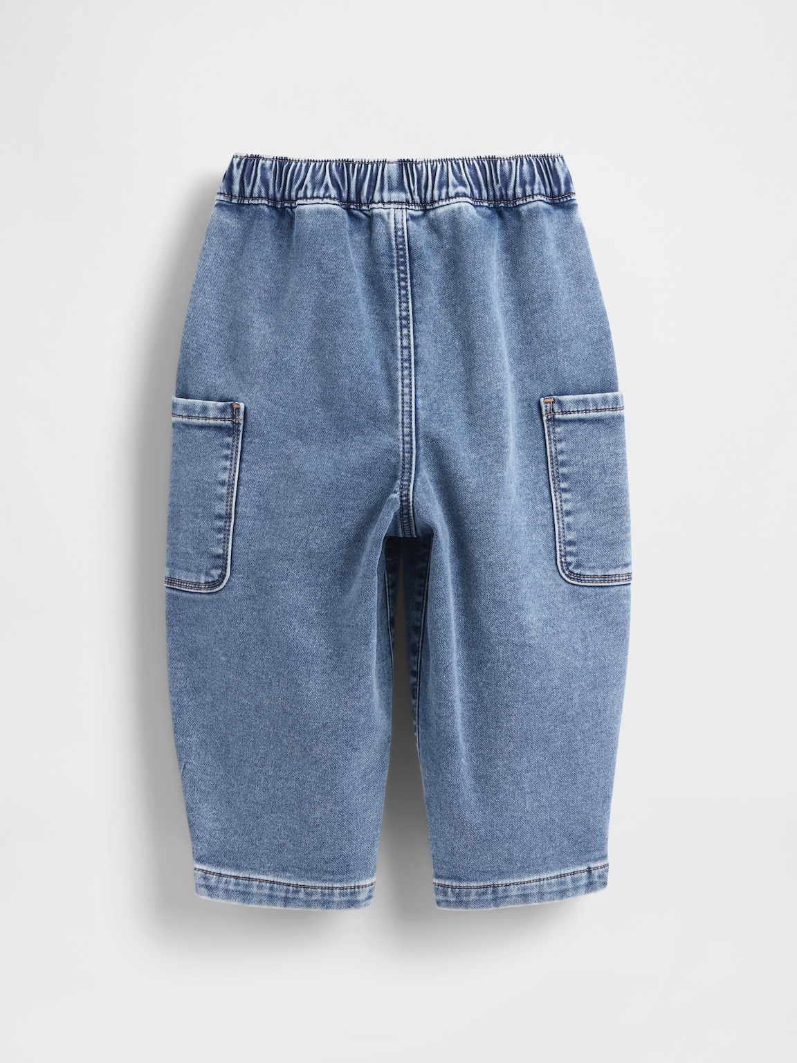 Baby & Toddler Knit Barrel Jeans
