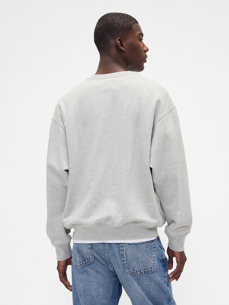 Heavyweight Oversized Logo Sweatshirt