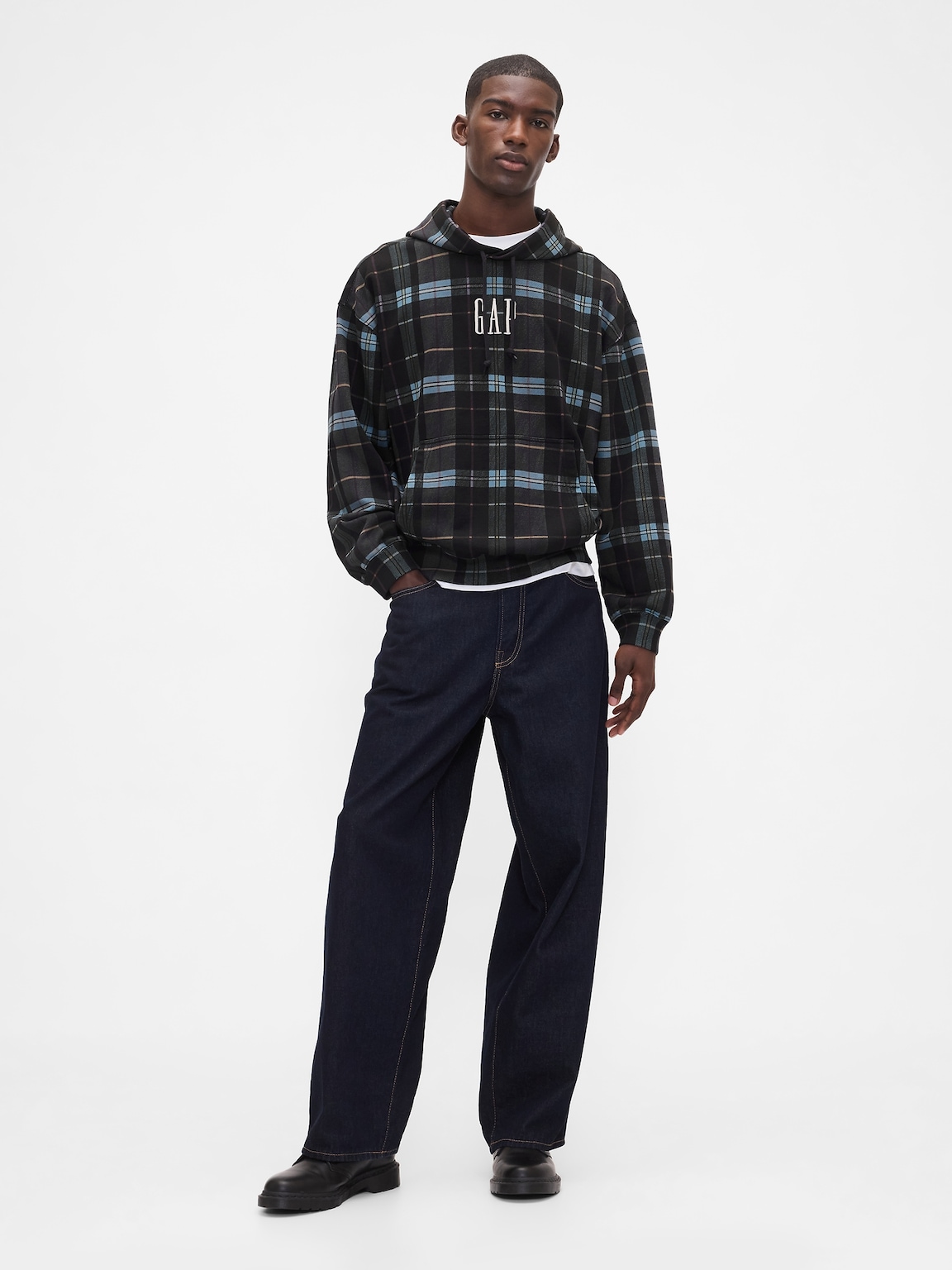 Heavyweight Oversized Logo Hoodie