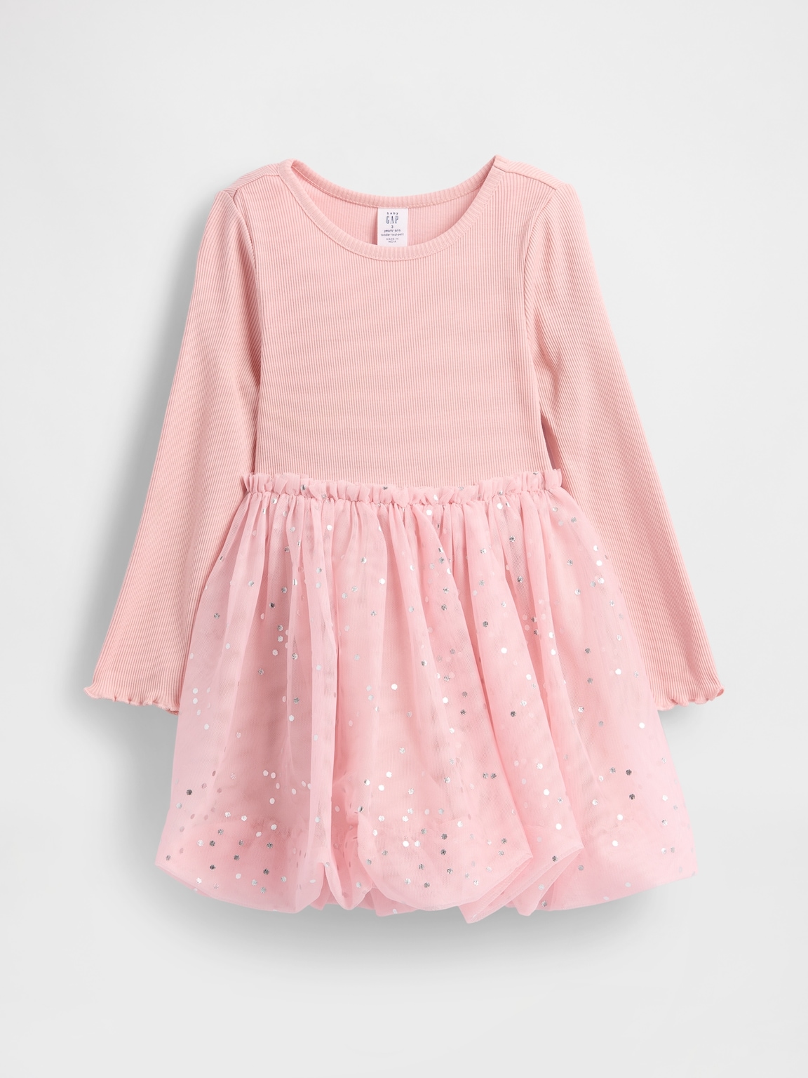 Baby & Toddler Mixed Media Bubble Dress