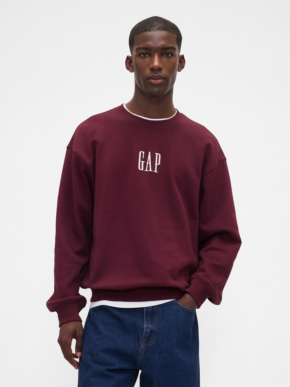 Heavyweight Oversized Logo Sweatshirt
