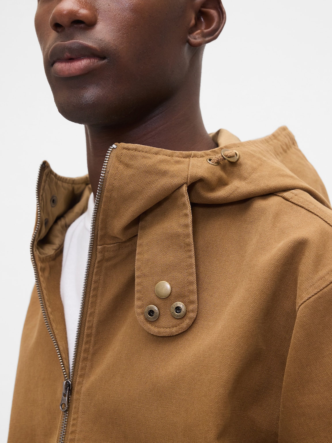 Canvas Hooded Jacket