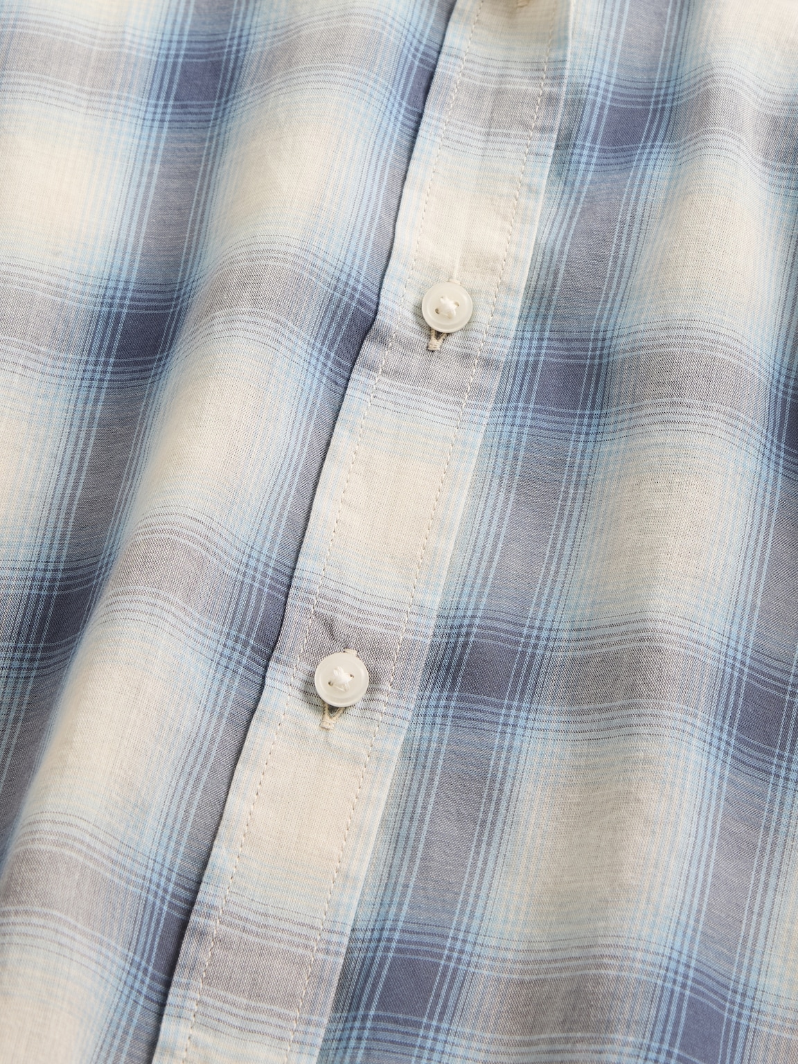 Voile Plaid Shirt