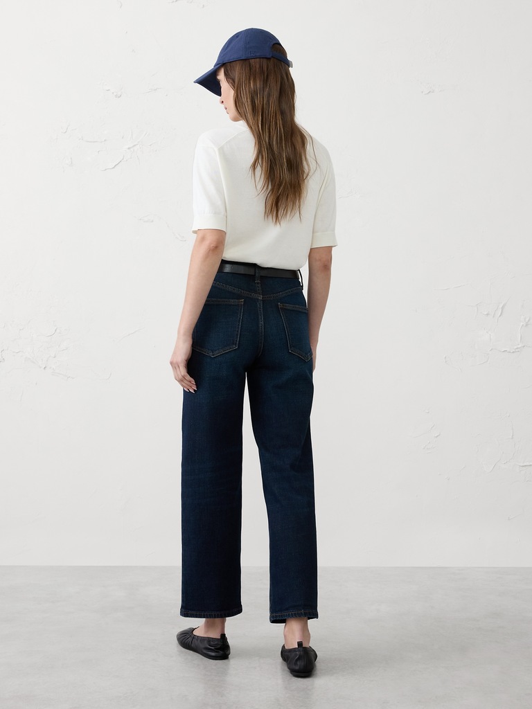 Straight High-Rise Jean
