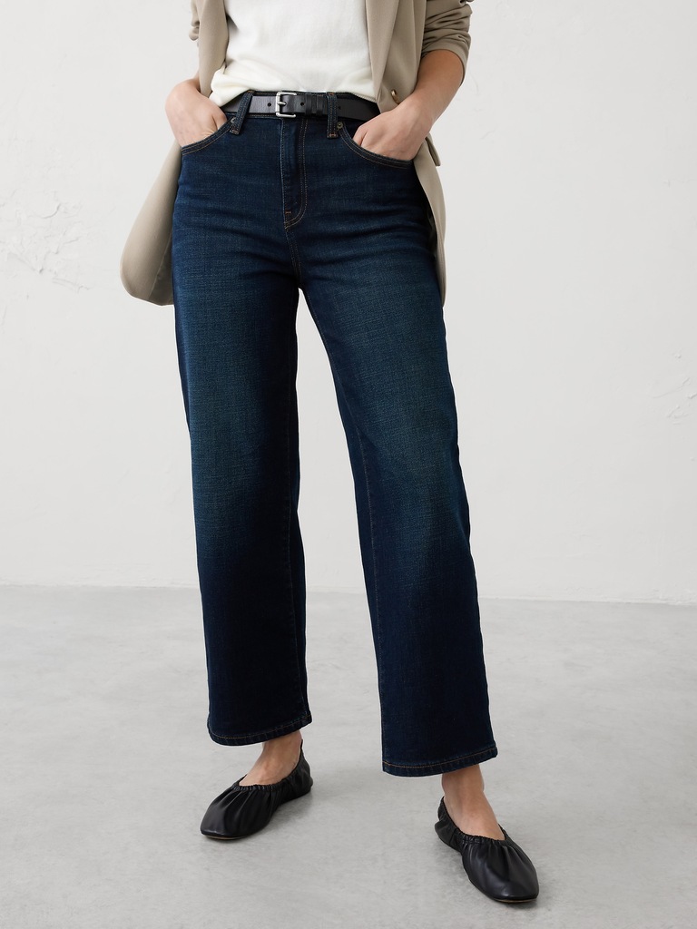 Straight High-Rise Jean