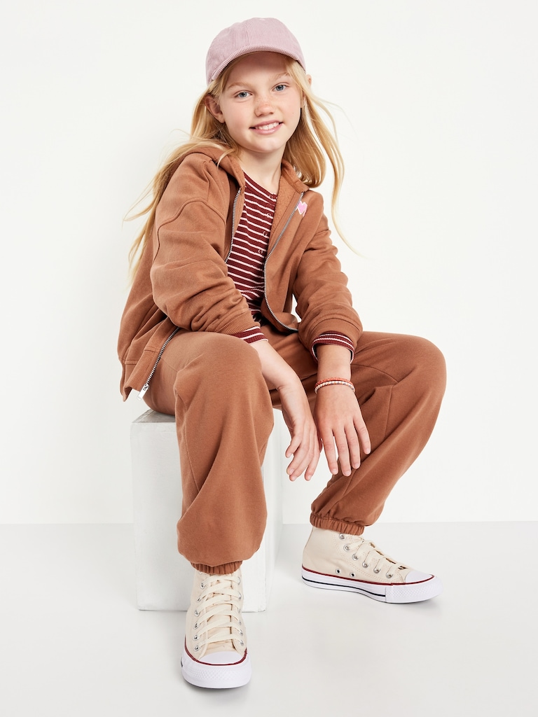 Pantalon de jogging rétro à taille haute pour Fille