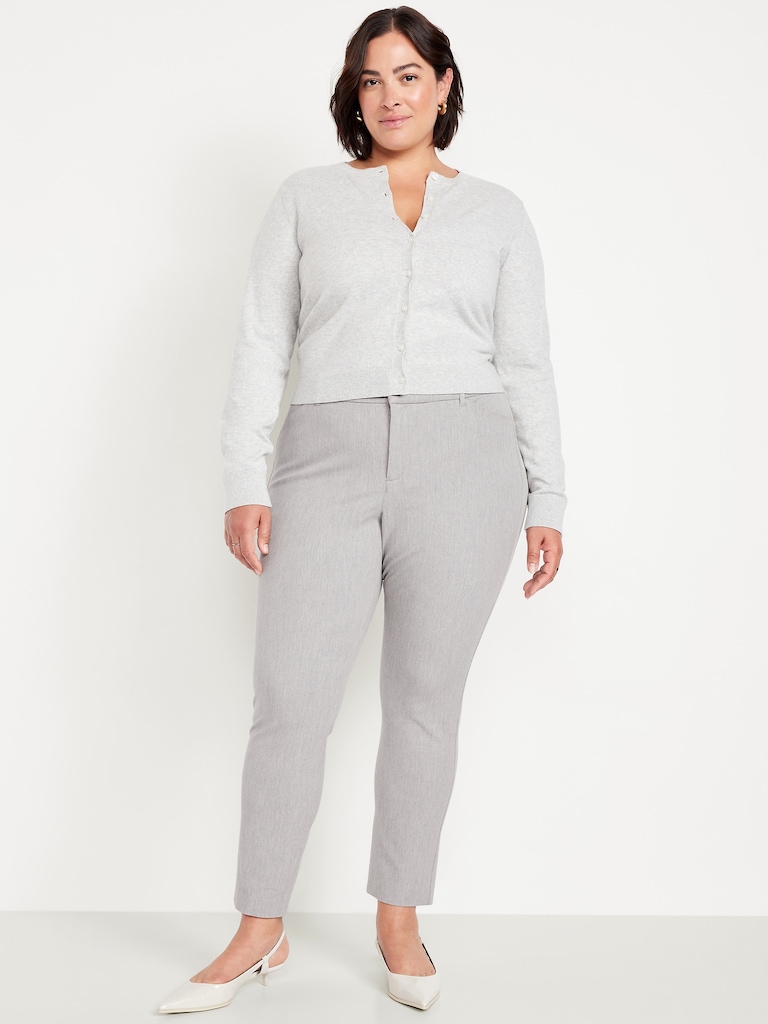 High-Waisted Pixie Skinny Ankle Pants