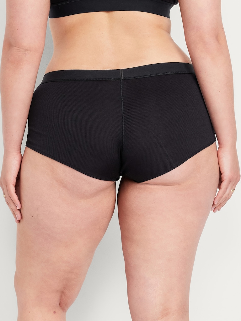 Ribbed Hipster Underwear