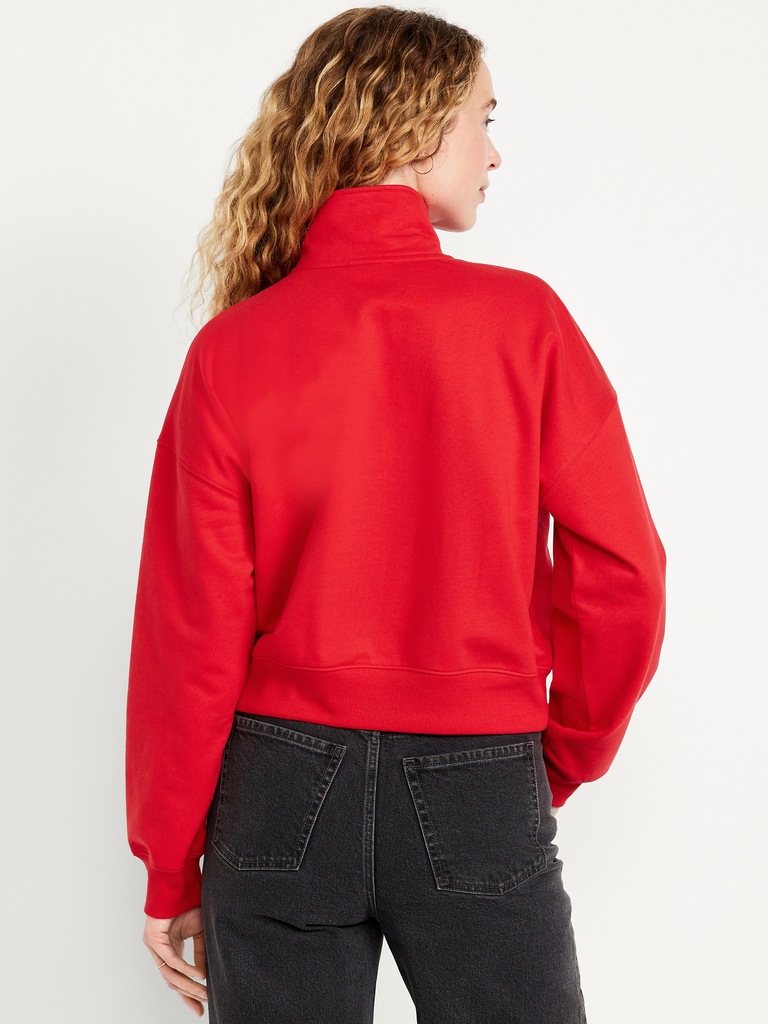 Kansas City Chiefs Half-Zip Sweatshirt