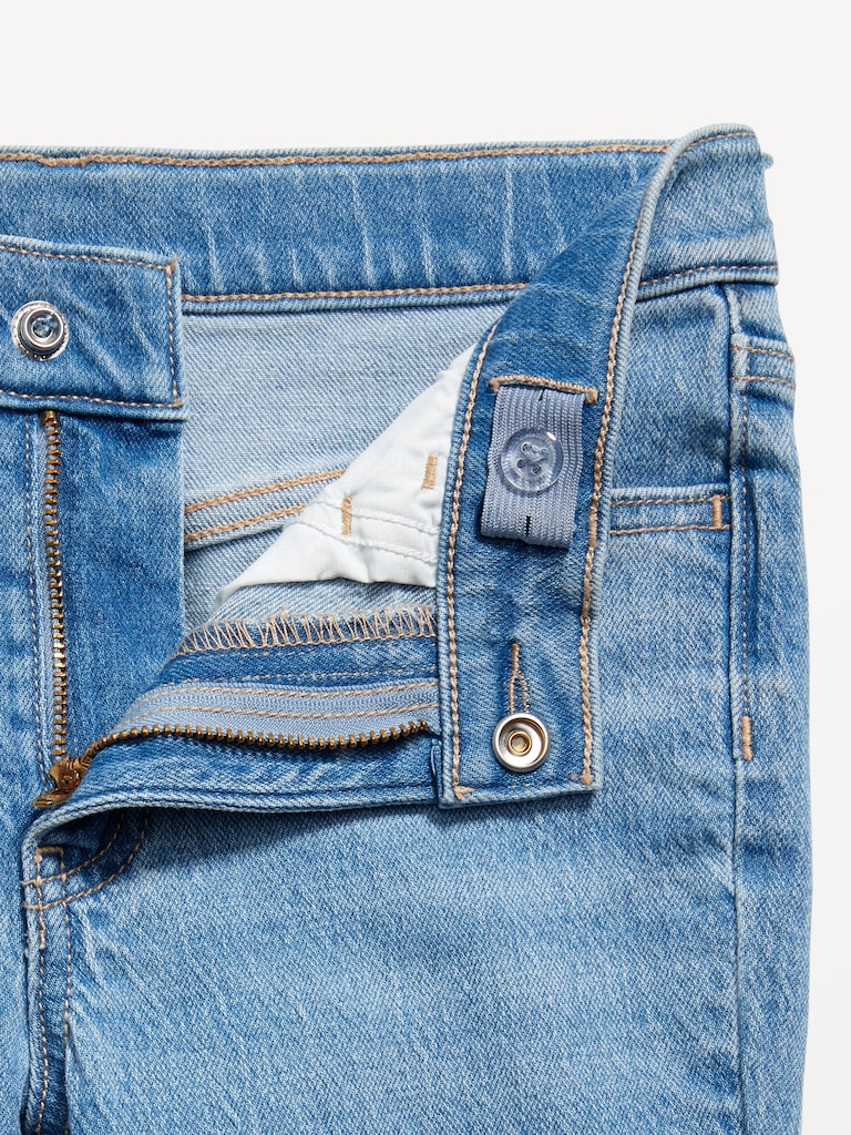 Wow High-Waisted Flare Jeans for Girls