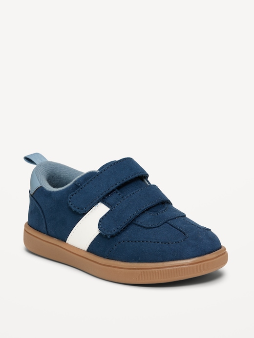 Double Double Secure-Strap Faux-Suede Sneakers for Toddler Boys on clearance at Old Navy — 50% off