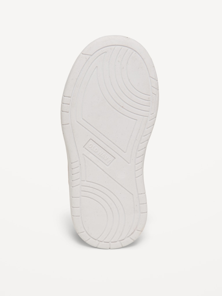 Shiny Faux-Leather Sneakers for Toddler Girls