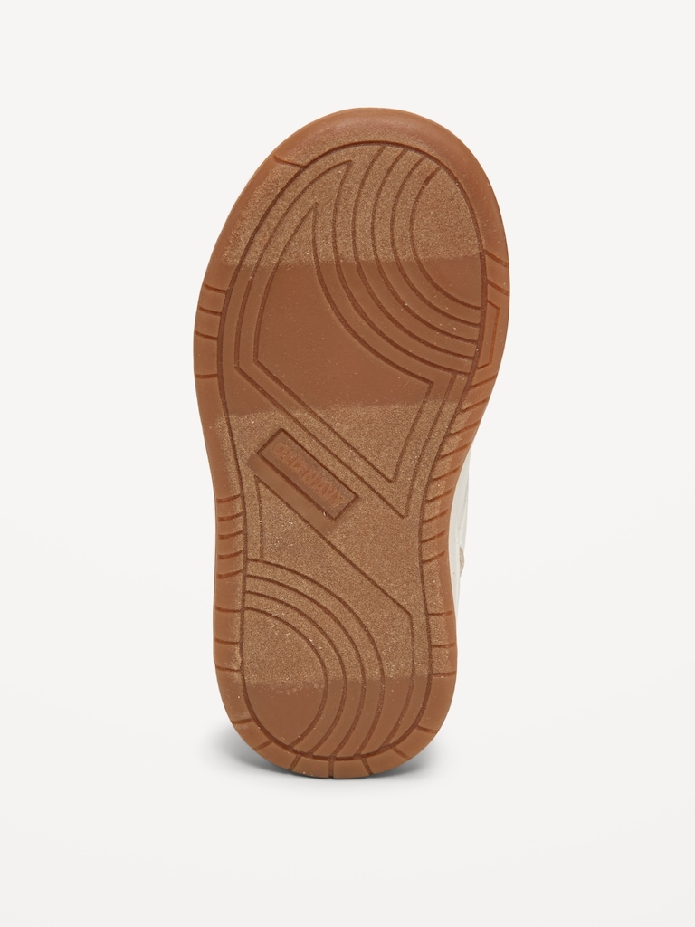 Faux-Leather Sneakers for Toddler Boys