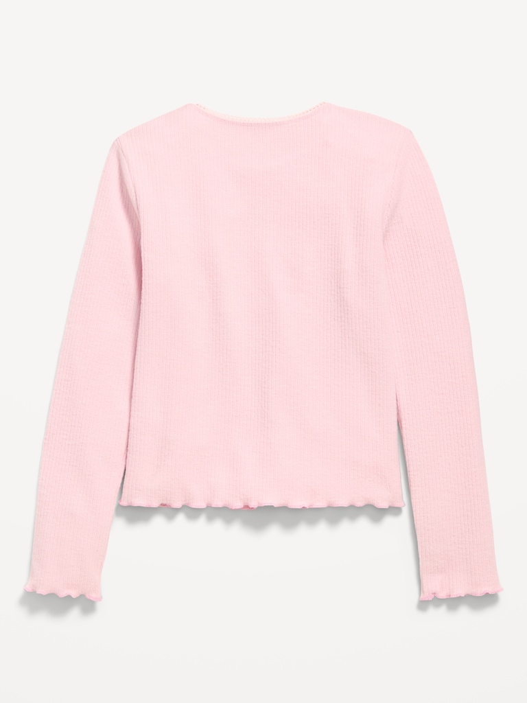 CozePlush Long-Sleeve Graphic T-Shirt for Girls