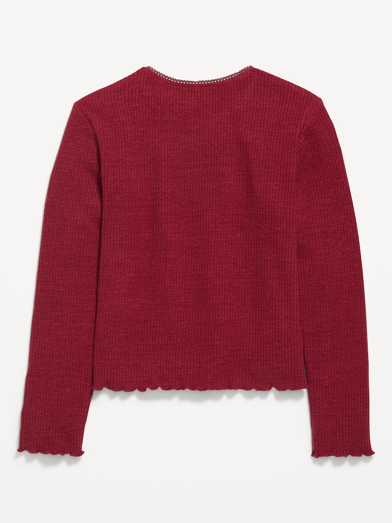 CozePlush Long-Sleeve Graphic T-Shirt for Girls