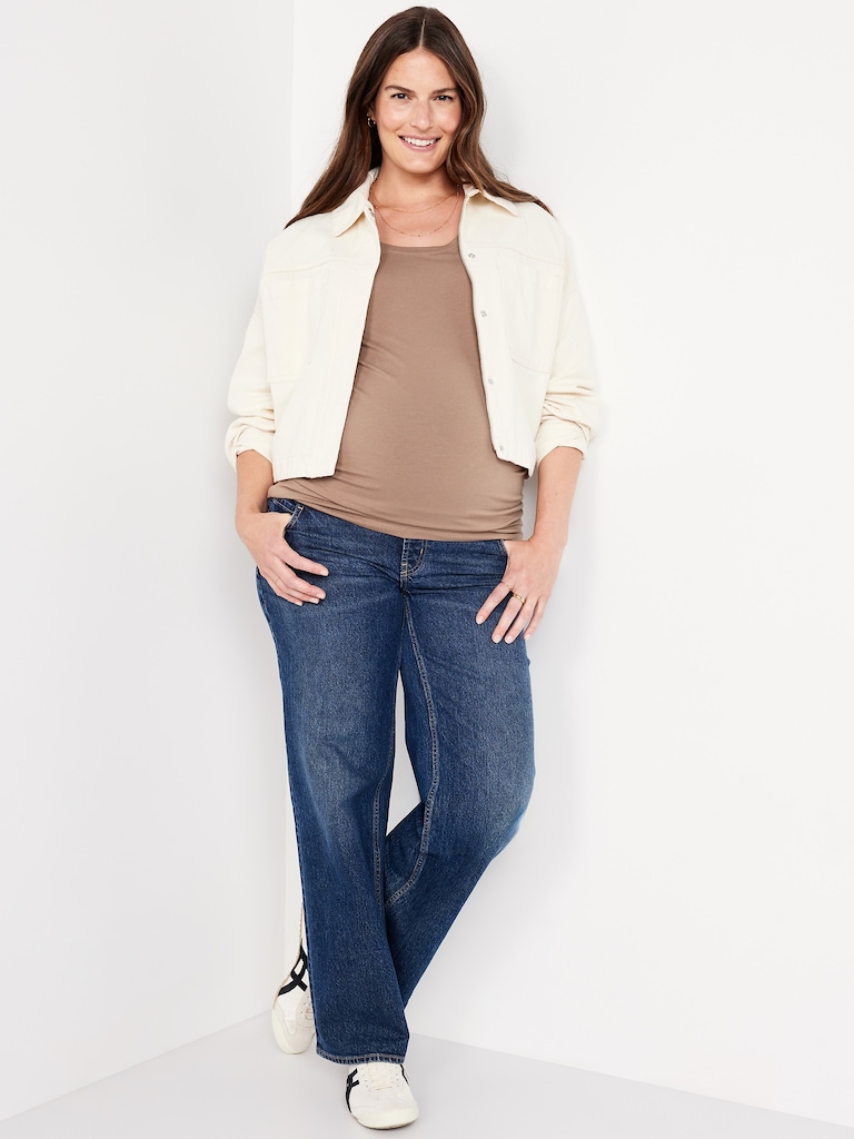 Maternity Scoop-Neck T-Shirt