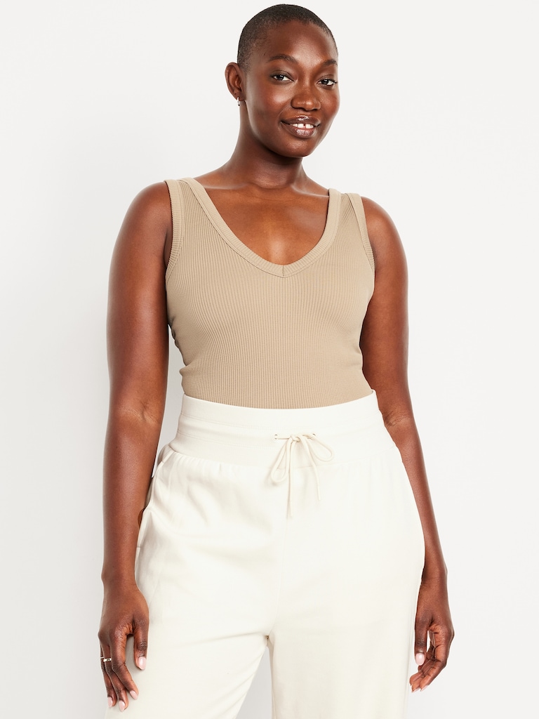 Exhale Seamless Fitted Rib Tank