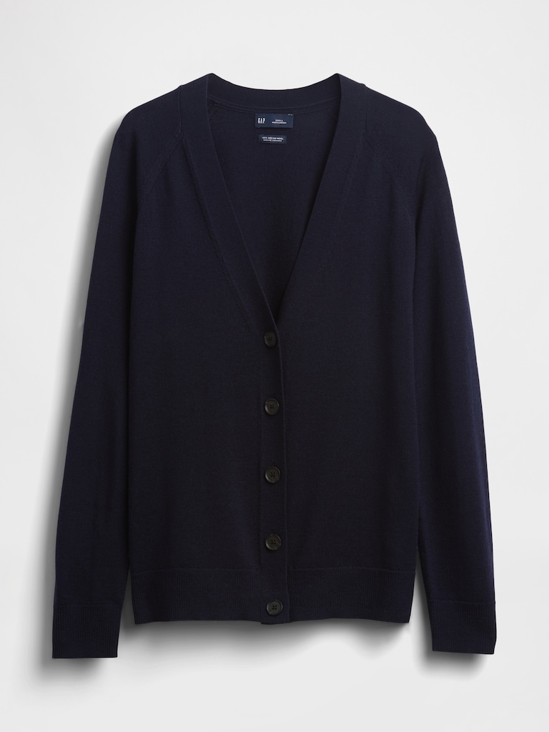 Merino Boyfriend Cardigan
