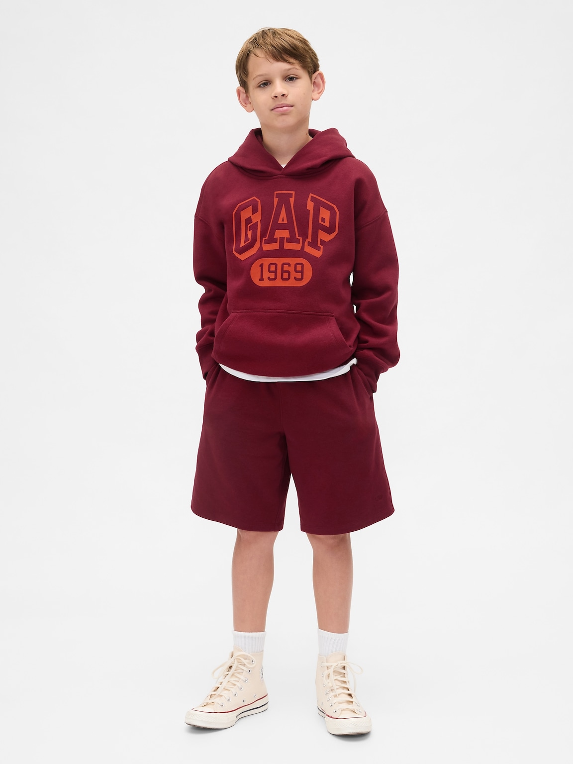 Kids 8.5" VintageSoft Baggy Sweat Shorts