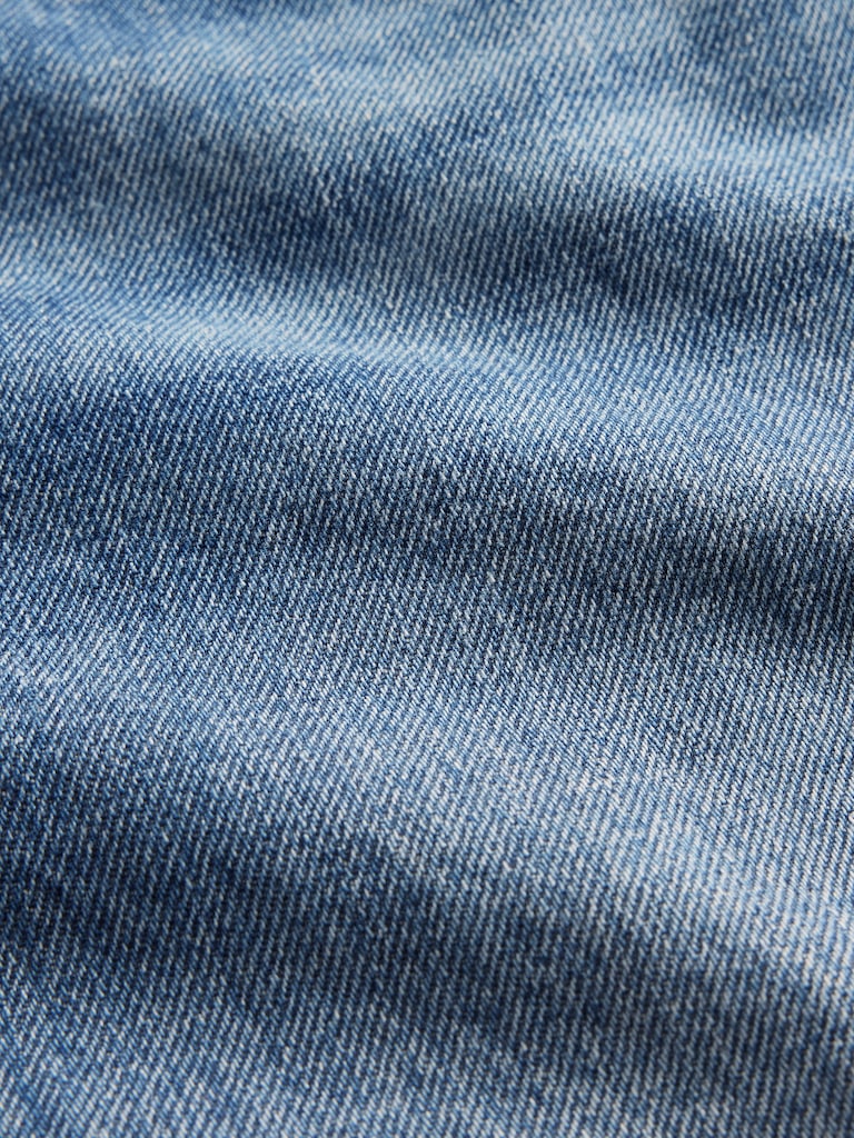 High Rise Crop Barrel Jeans