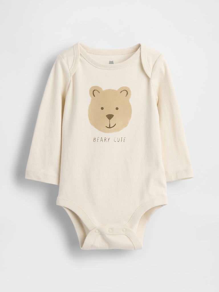 Baby First Favorites Organic Cotton Graphic Bodysuit