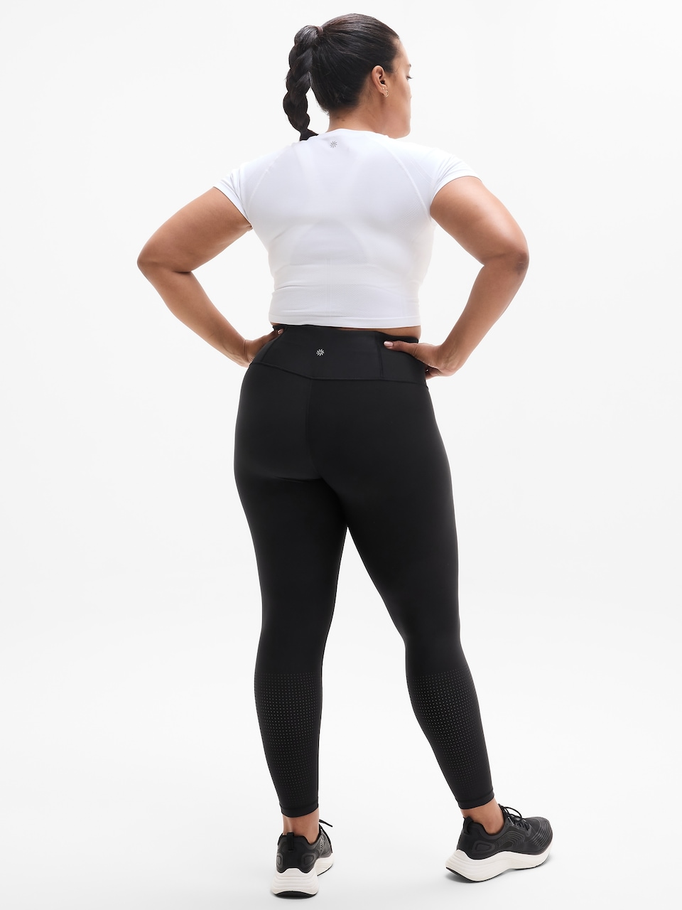 Interval High Rise Perforated Legging